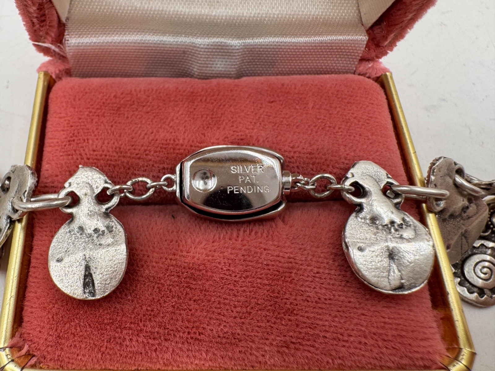 GORG VINTAGE SAUTOIR ART DECO SILVER TN NECKLACE ZIPPER DESIGN XL LONG WRAP ARND