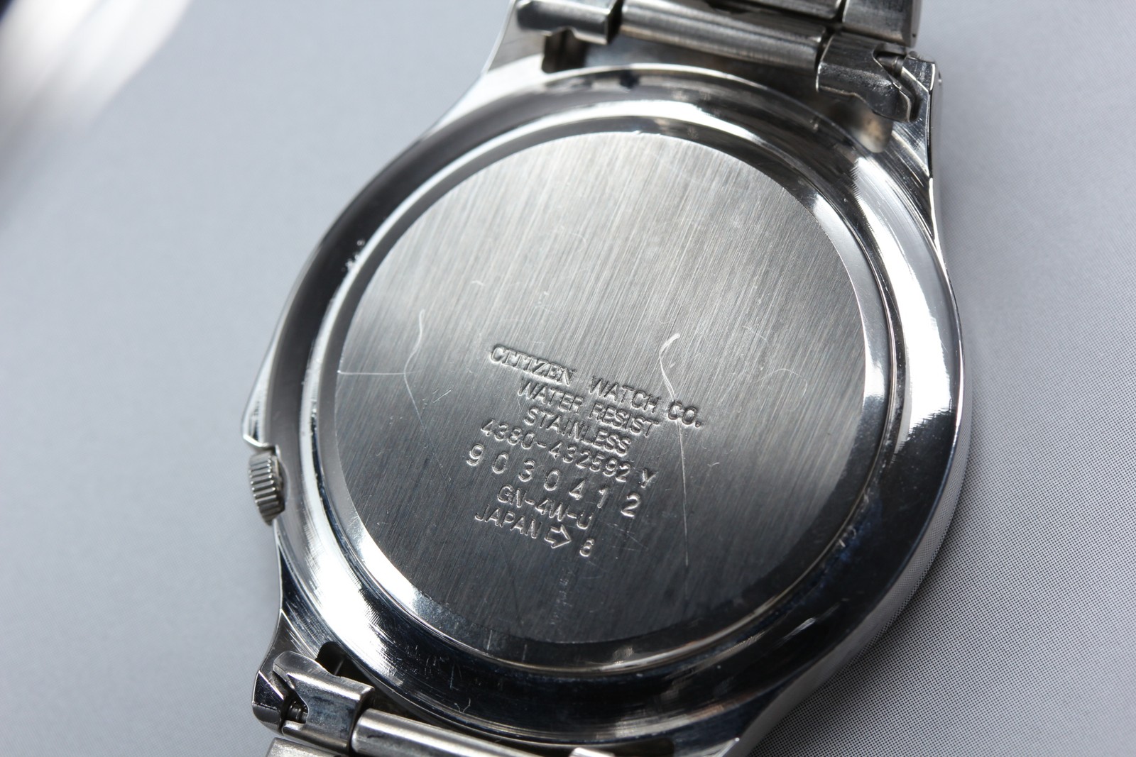 *Near MINT* Vintage 1989 CITIZEN Cosmo Sign 4380-432592Y 38mm Men’s Qz Watch JPN