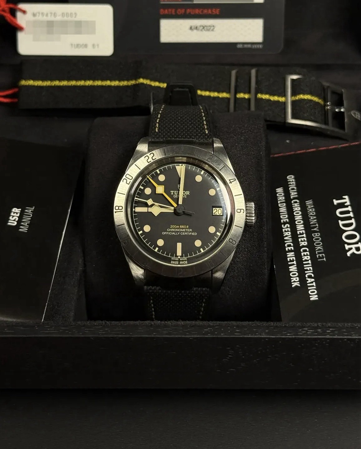 TUDOR Black Bay Pro 79470 – Full Set – 2022 – Black Dial – Very Good Condition