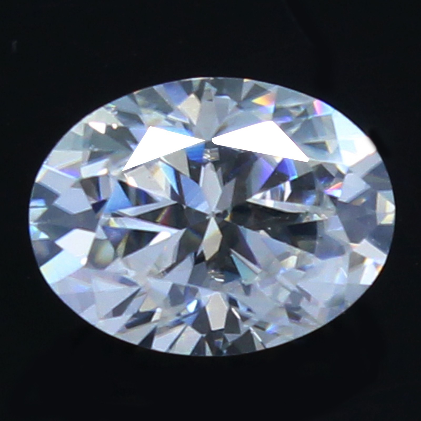 Natural Certified DE Color VVS1 Excellent Cut 3.5×4.5 MM Oval Cut White Diamond