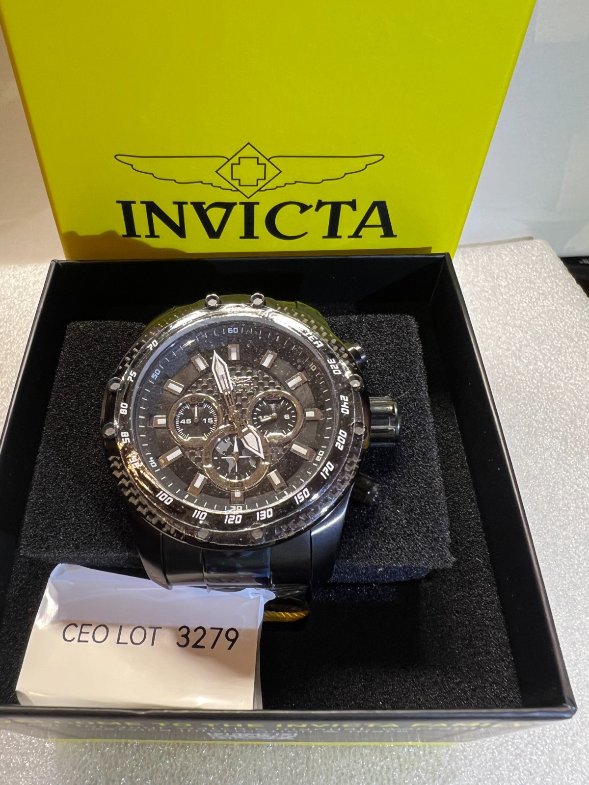 Invicta Speedway Men’s Watch Model 28606 Japan Chronograph 100M Water Resistant