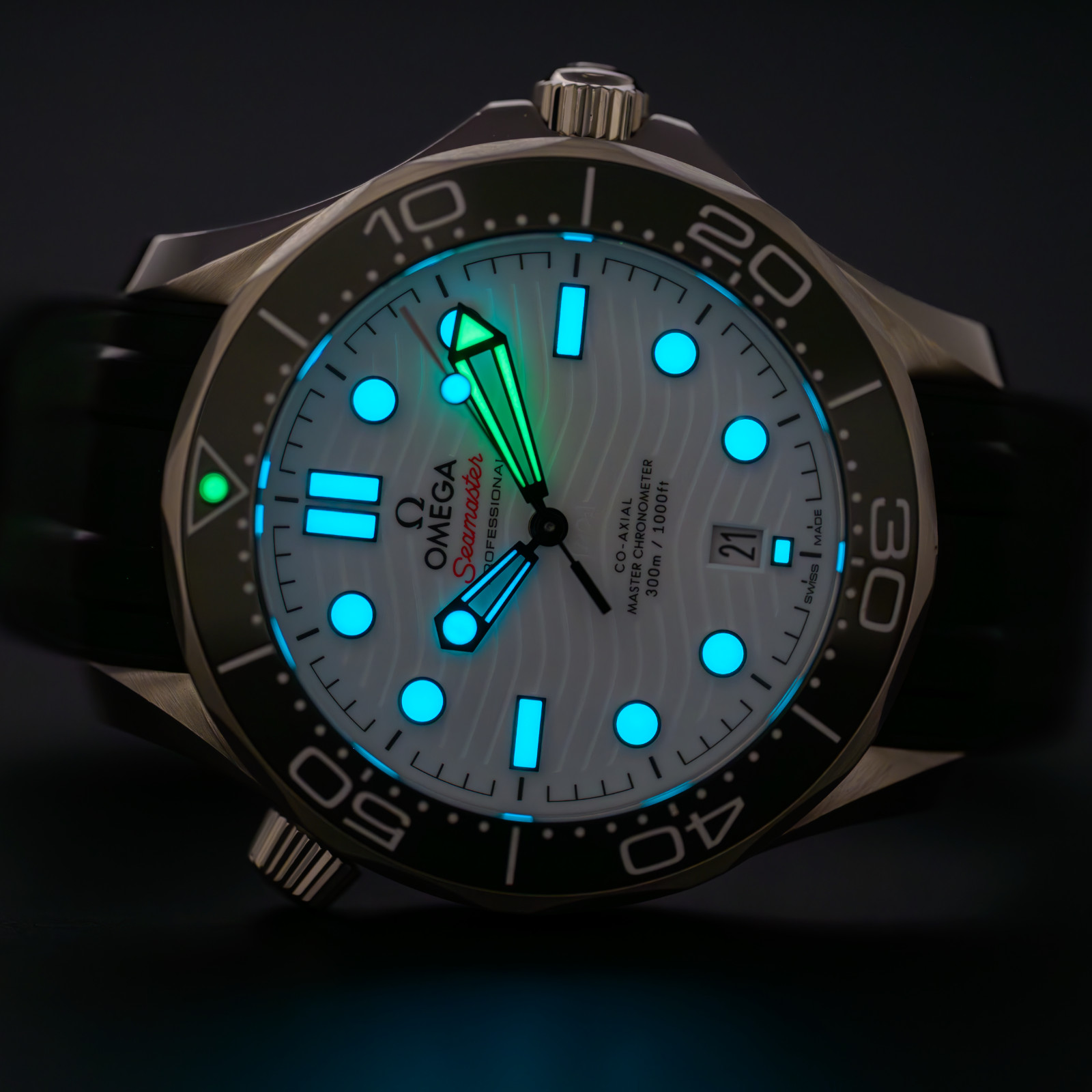 OMEGA Seamaster Diver Pro 300m 210.32.42.20.04.001 White 42mm Men’s Watch + B&P