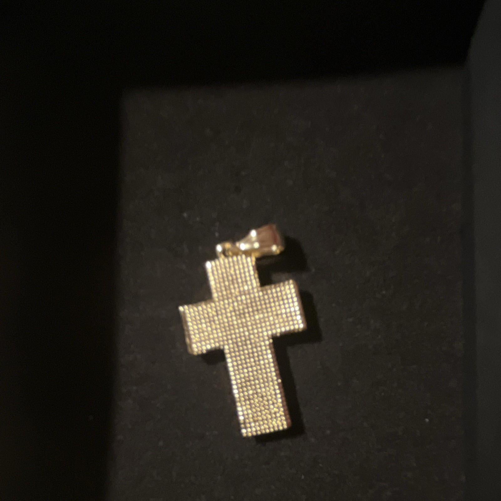 14K Gold Filled Last Supper Cross Pendant