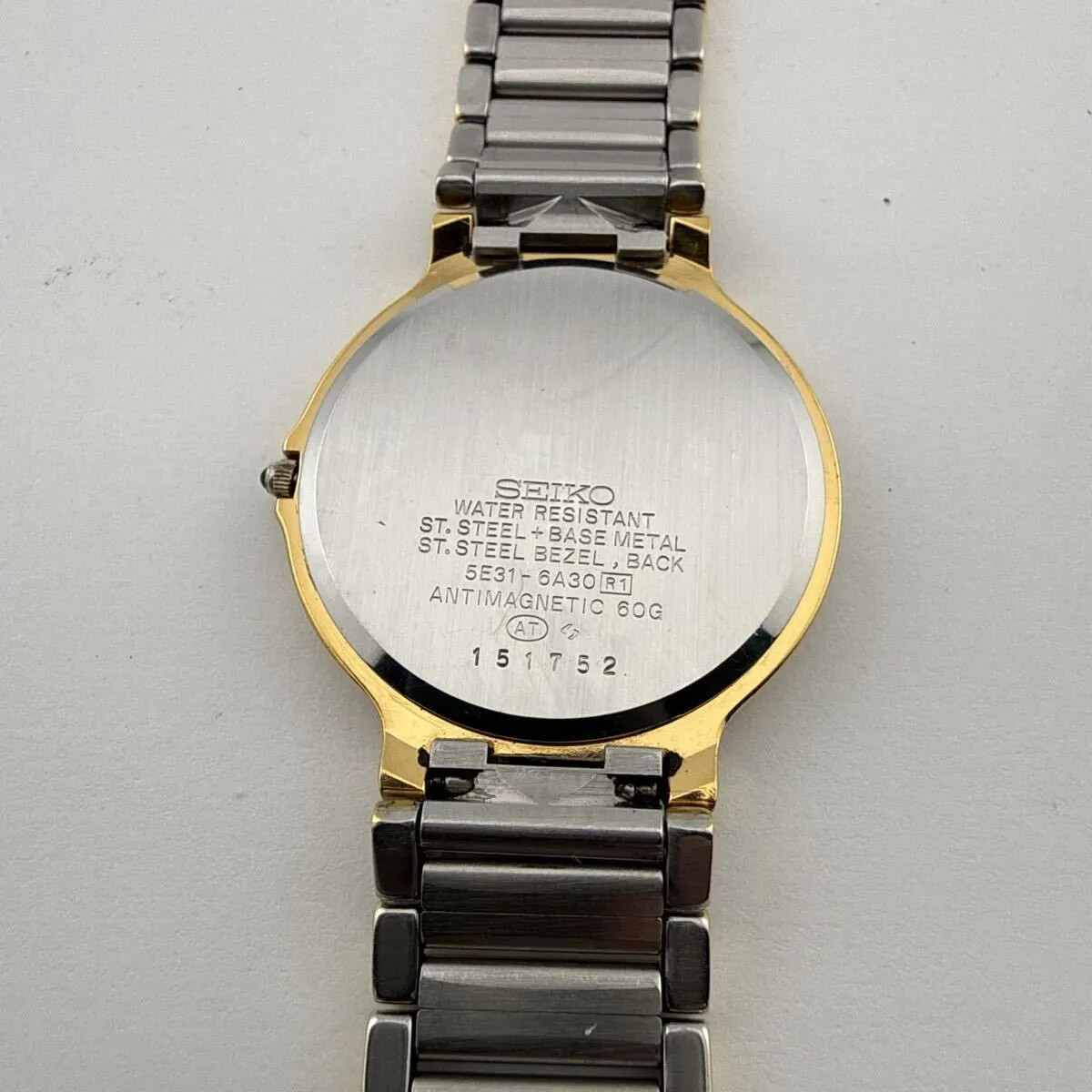 SEIKO 5E31-6A30 Seiko Dolce Men’s/Boys’ Watch, Working Condition, Batter