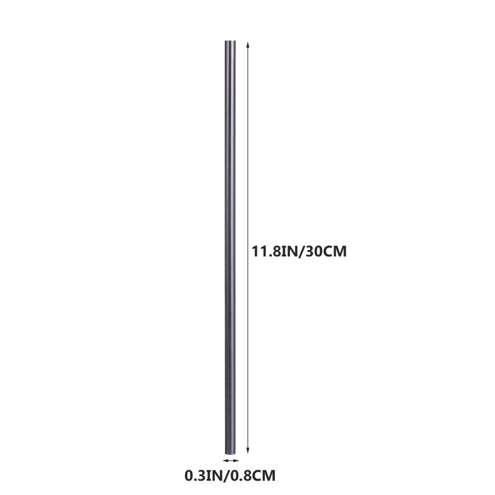 2Pcs Graphite Crucible Stirring Rod Stirring Melting for Stir Casting Refining