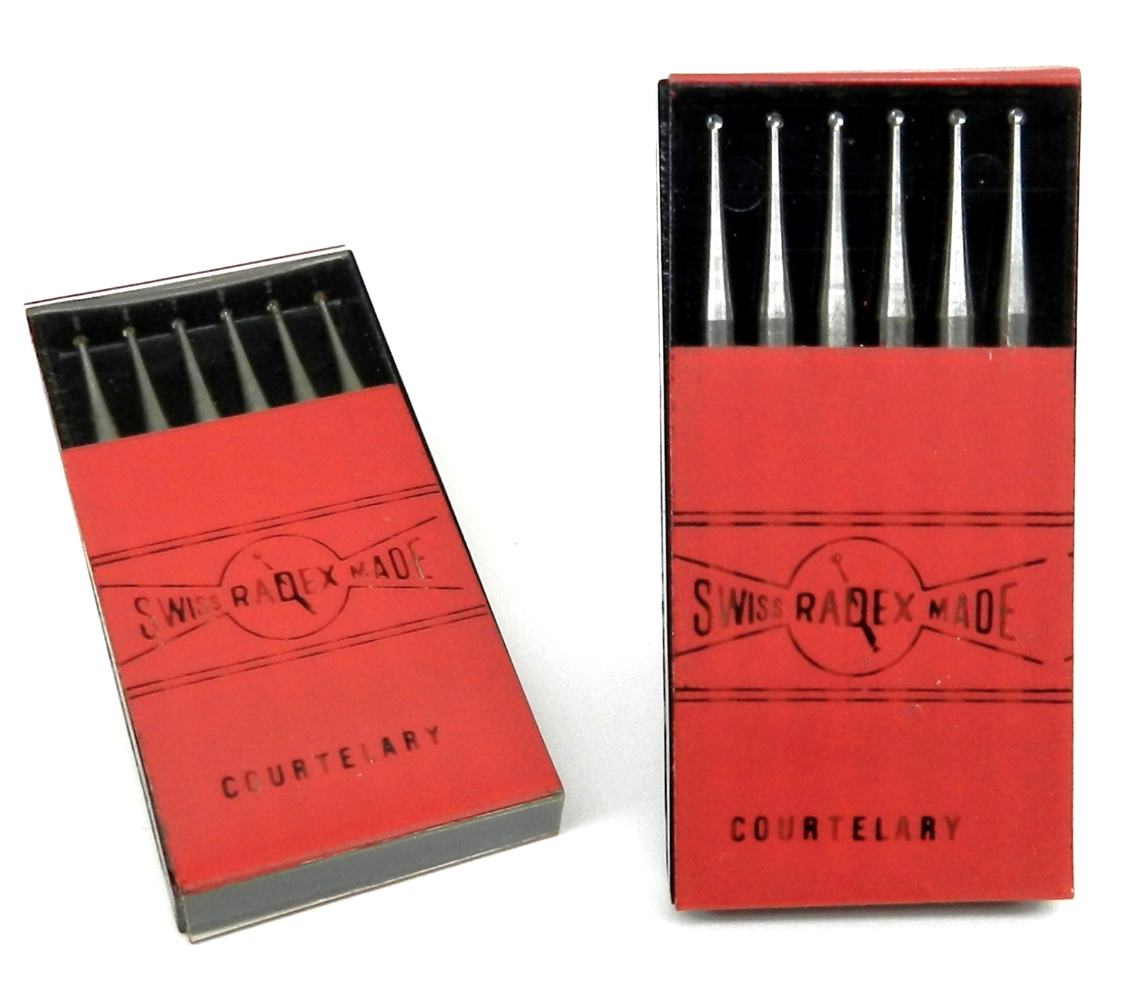 Round Burs 010 Swiss Made Radex #2 Jewelry Making Burs – 2 Packs of 6