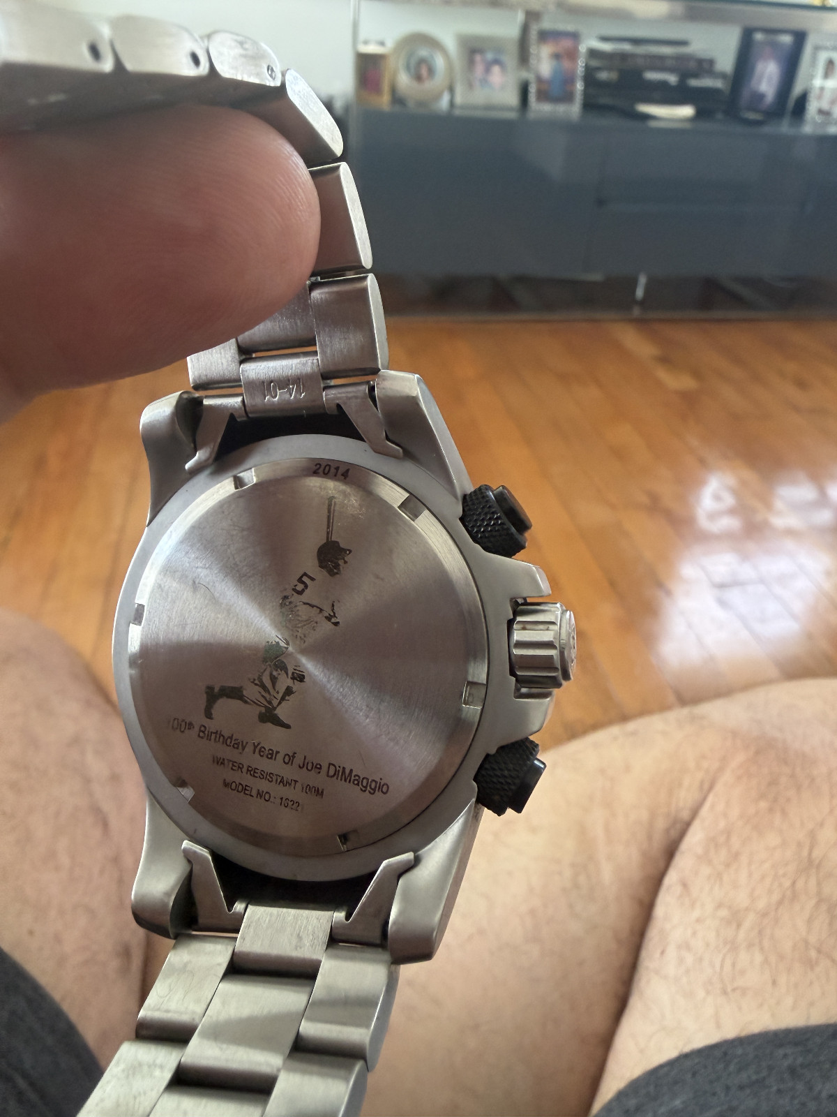 Invicta speedway Joe Damagio 100 year anniversary Stainless steal silver face
