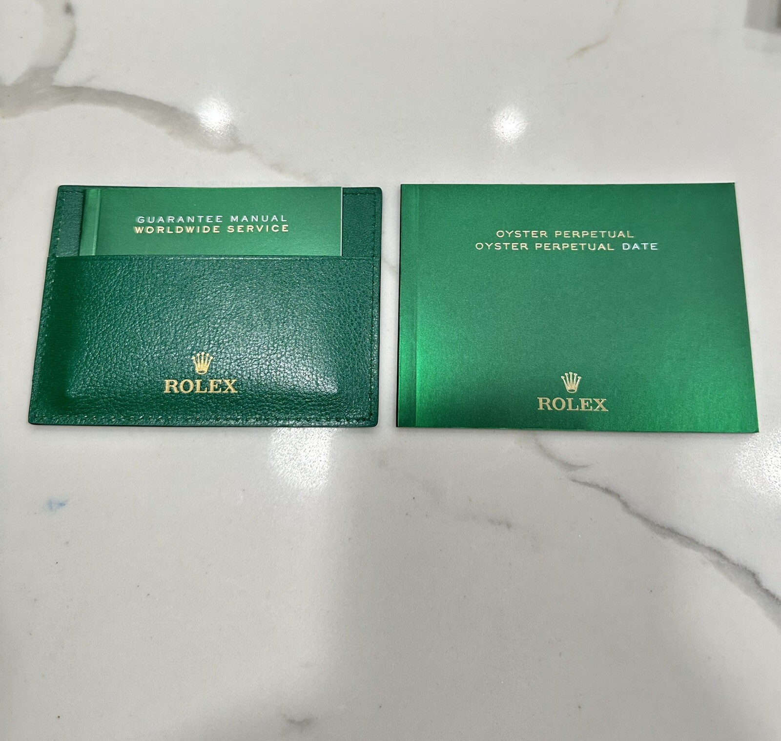 OEM New Style Rolex Oyster Perpetual Booklet + Card Holder 124300 126000 114300