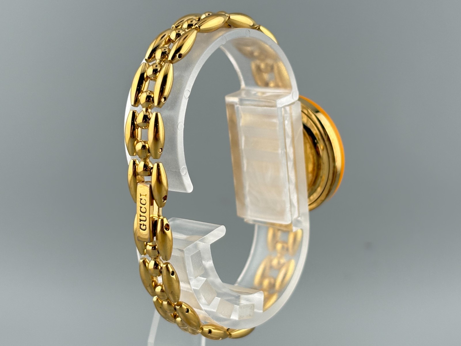 [Excellent] Gucci Change Bezel 1200 Gold Yellow Watch Auth