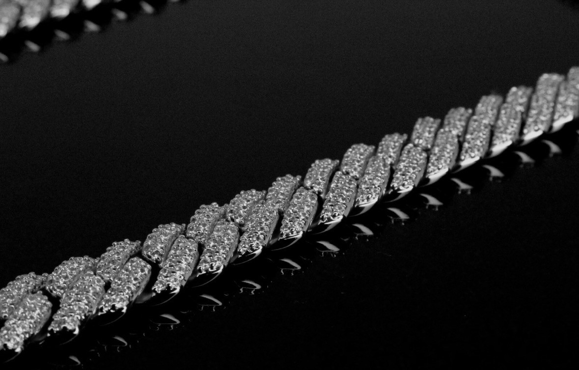 14k STAMPED 14mm Cuban Prong Chain Necklace 64ct Lab Sim VVS1 Diamond 200g+