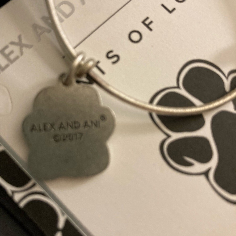 New Alex and Ani ASPCA paw bracelet from 2017. Comes with box, insert, bag