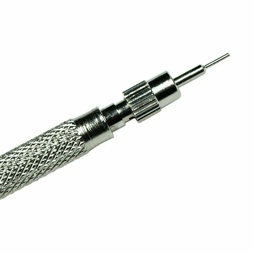 Watch Repair Spring Bar Tool Steel Link Remover Pin Pusher with Spare Tips