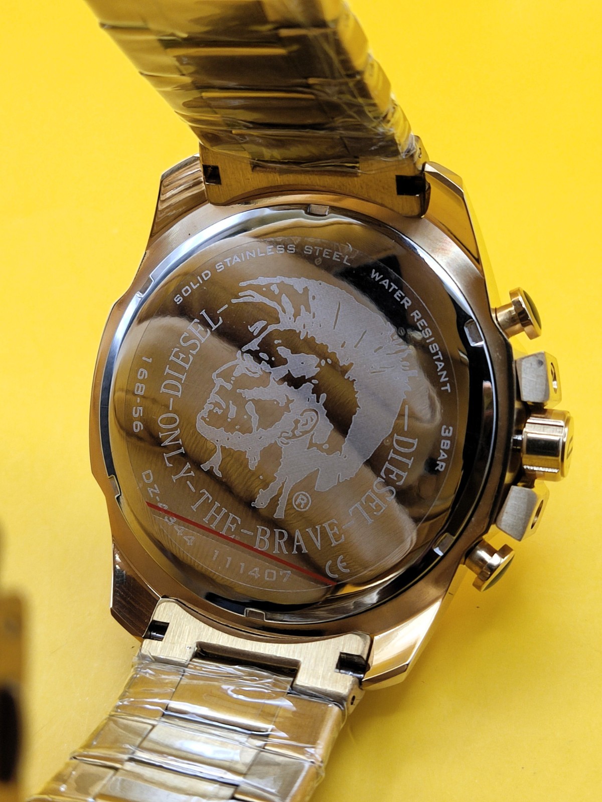 Premium Diesel Only The Brave 10 Bar White Dial Refurbished Men’s Wrist Watch