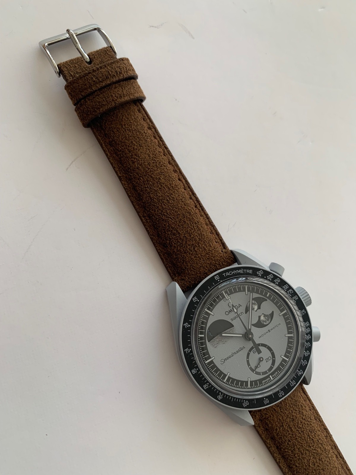 PEBRO ALCANTARA watch strap Dark Brown 4 sizes 100% Vegan