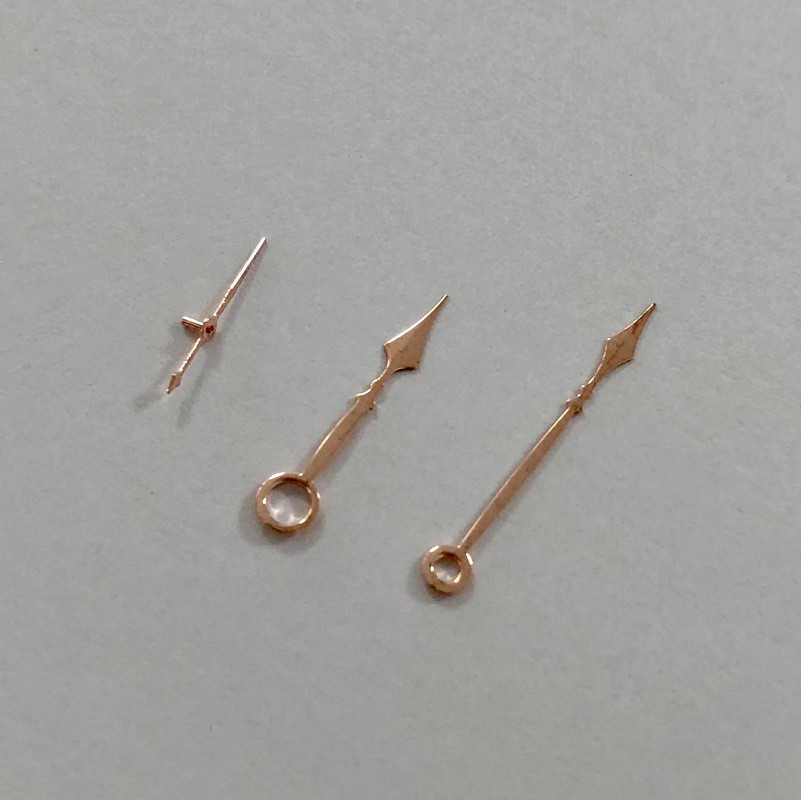 16.5*1.5*5.5mm Replacement Parts for ETA 6497/6498/ST3600 Movement Watch Hands