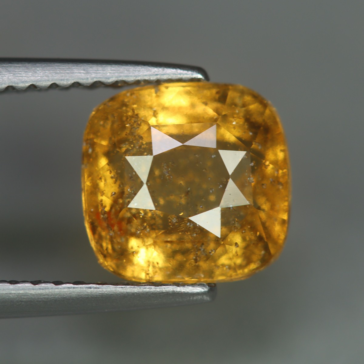 3.38 Cts_Great Rare Mine_100 % Natural Unheated Yellow Grossular Garnet_Tanzania