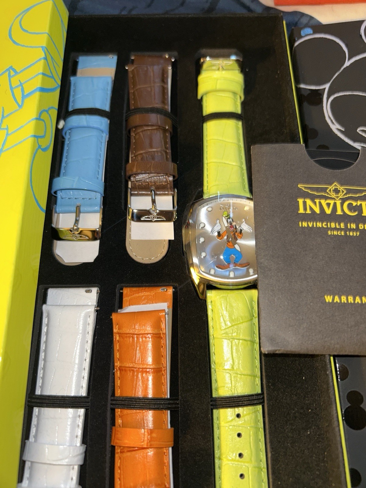 MINT Invicta Disney & Popeye Limited Edition Bundle – New with Factory Plastics,