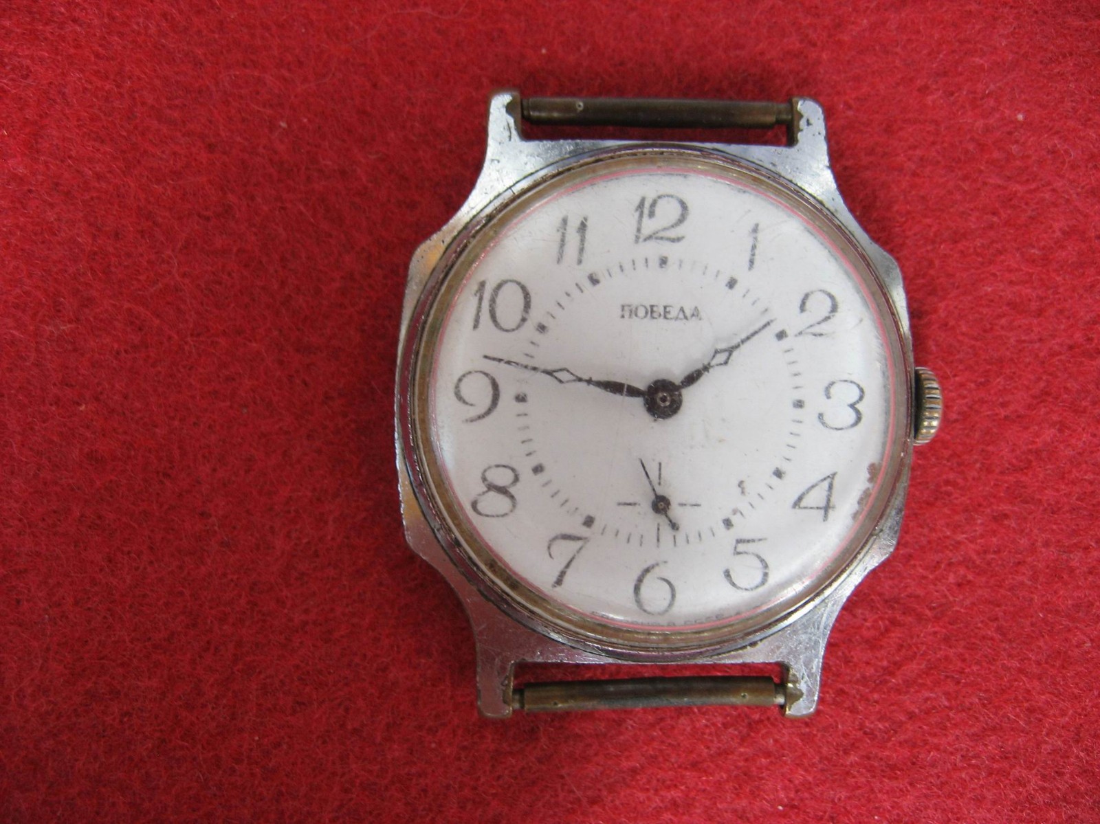 Vintage Soviet Watch Pobeda 2602 Mechanical USSR Men’s Wristwatch Zim Working m