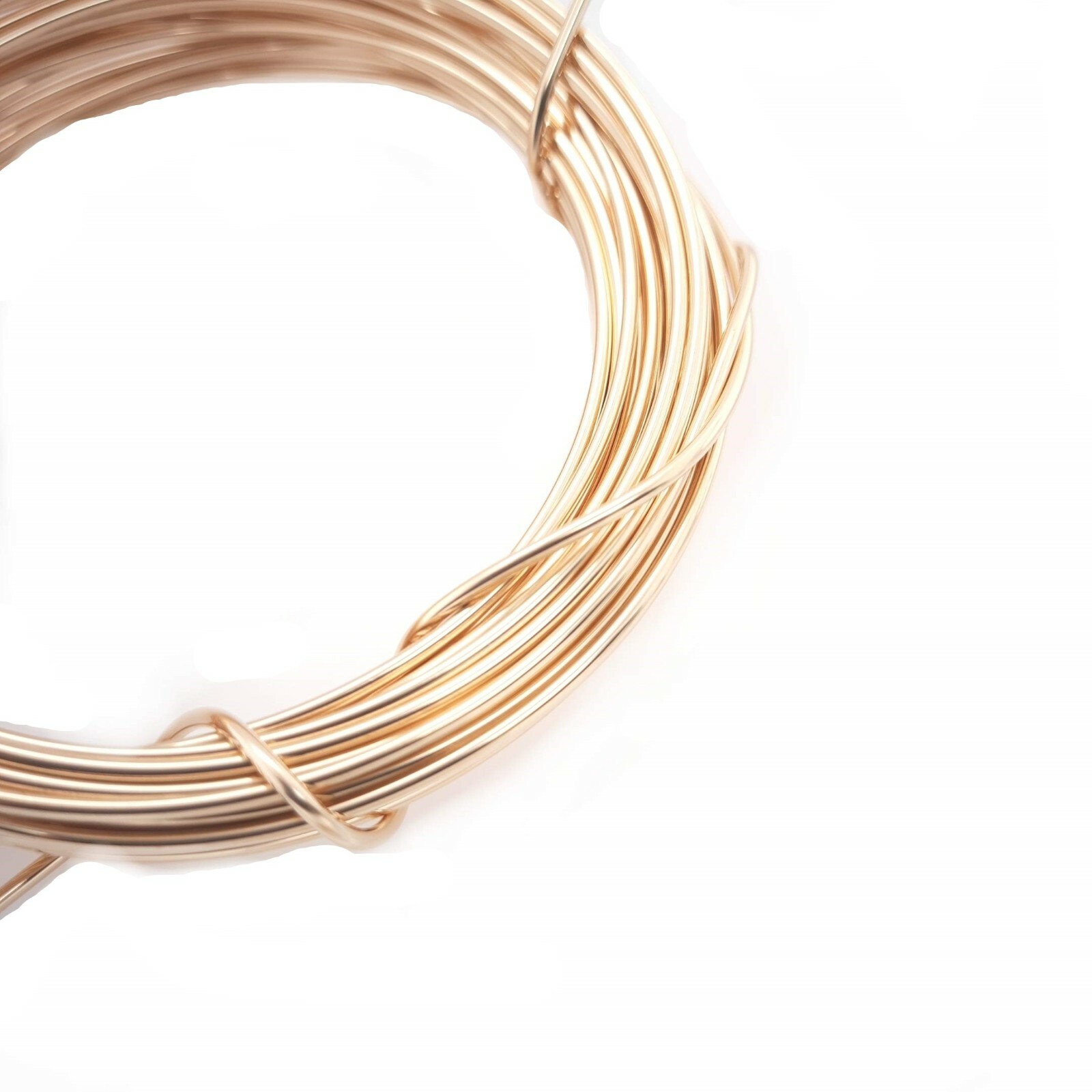 14K Gold Filled wire Half Hard Round 10 12 14 16 18 19 20 21 22 24 26 28 30 Ga