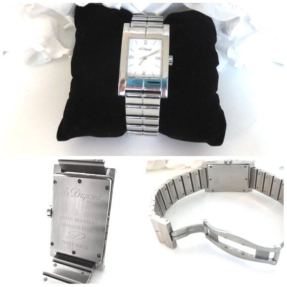 AUTHENTIC S.T. DUPONT GEOMETRY WRISTWATCH 064-132