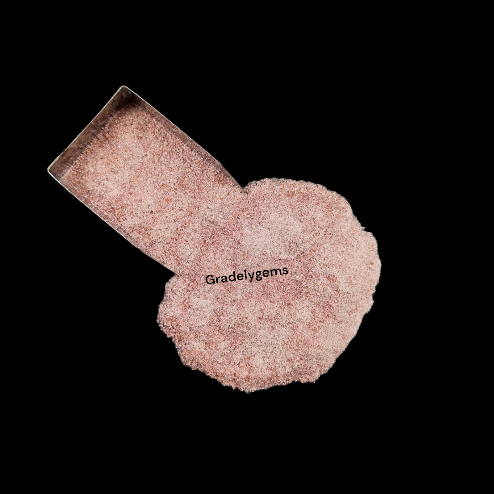 Natural Garnet Gemstone Crushed Coarse Powder – Jewelry Inlay, Crafts Working