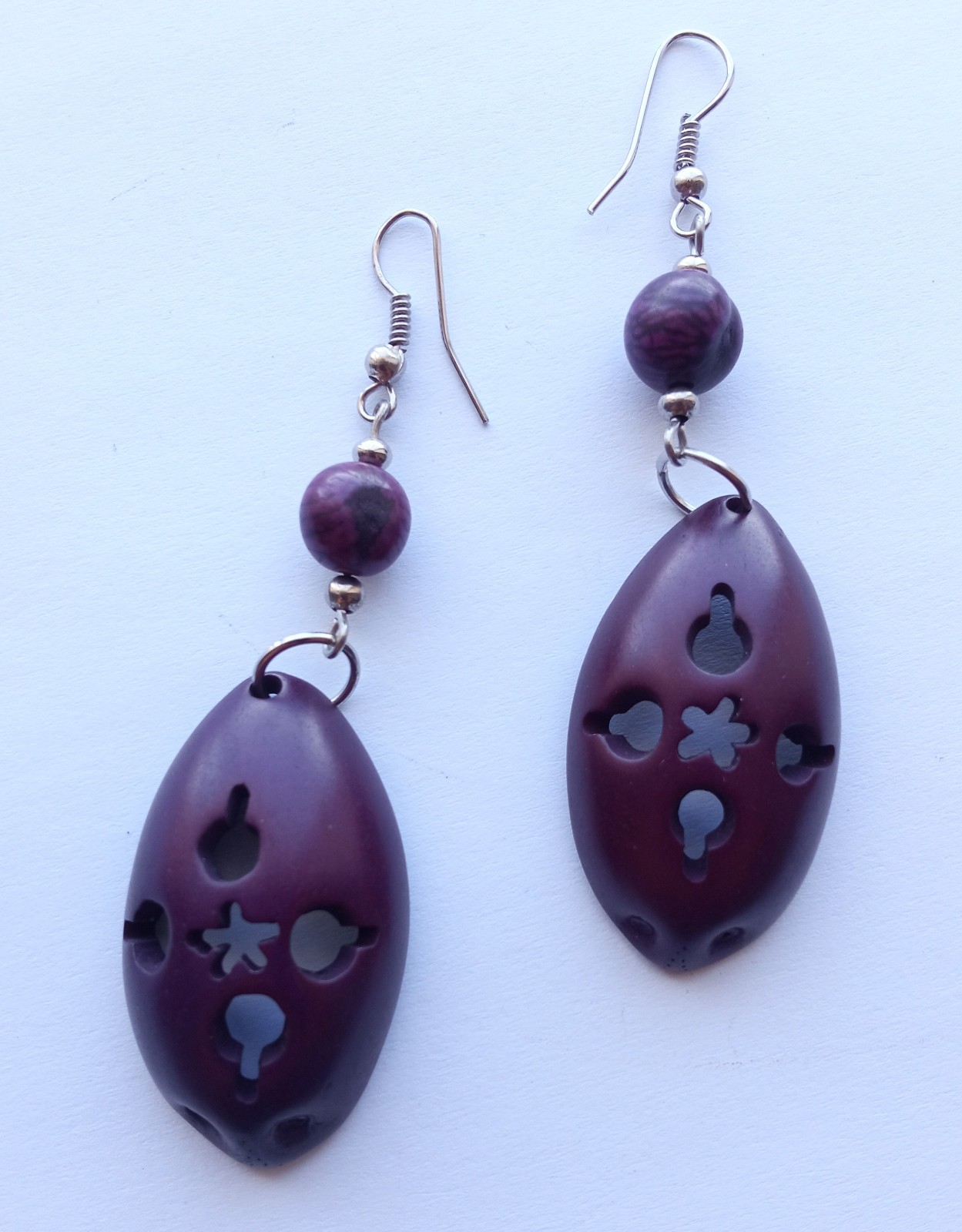 ✨Wholesale 20 Pairs Peruvian Jewelry Amazon Seed Earrings Handmade Boho Style✨