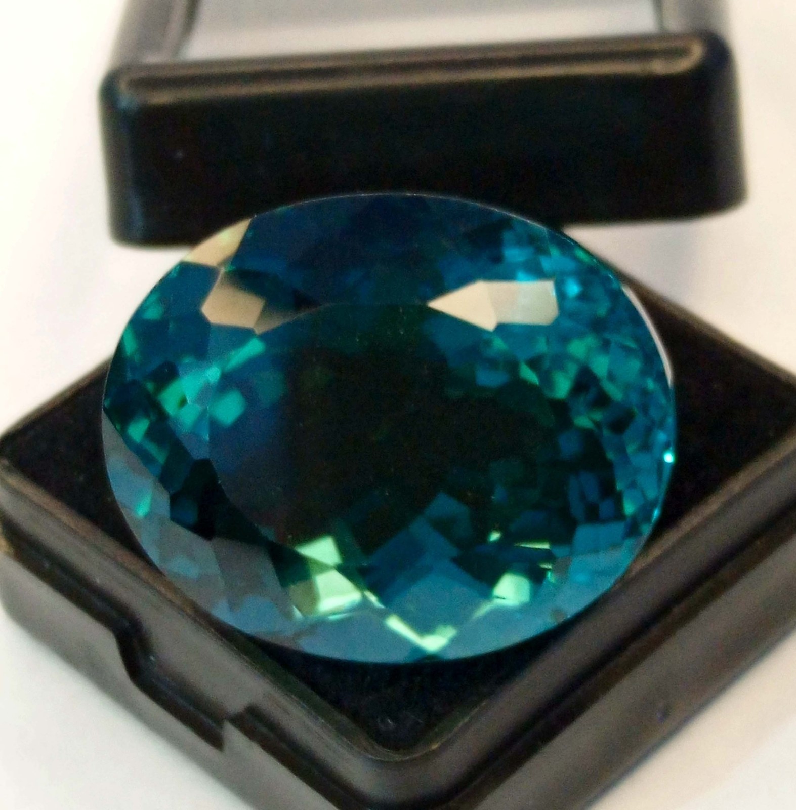 Grandidierite Teal Blue Oval Cut 40-42 Ct Natural Loose Gemstone RK262