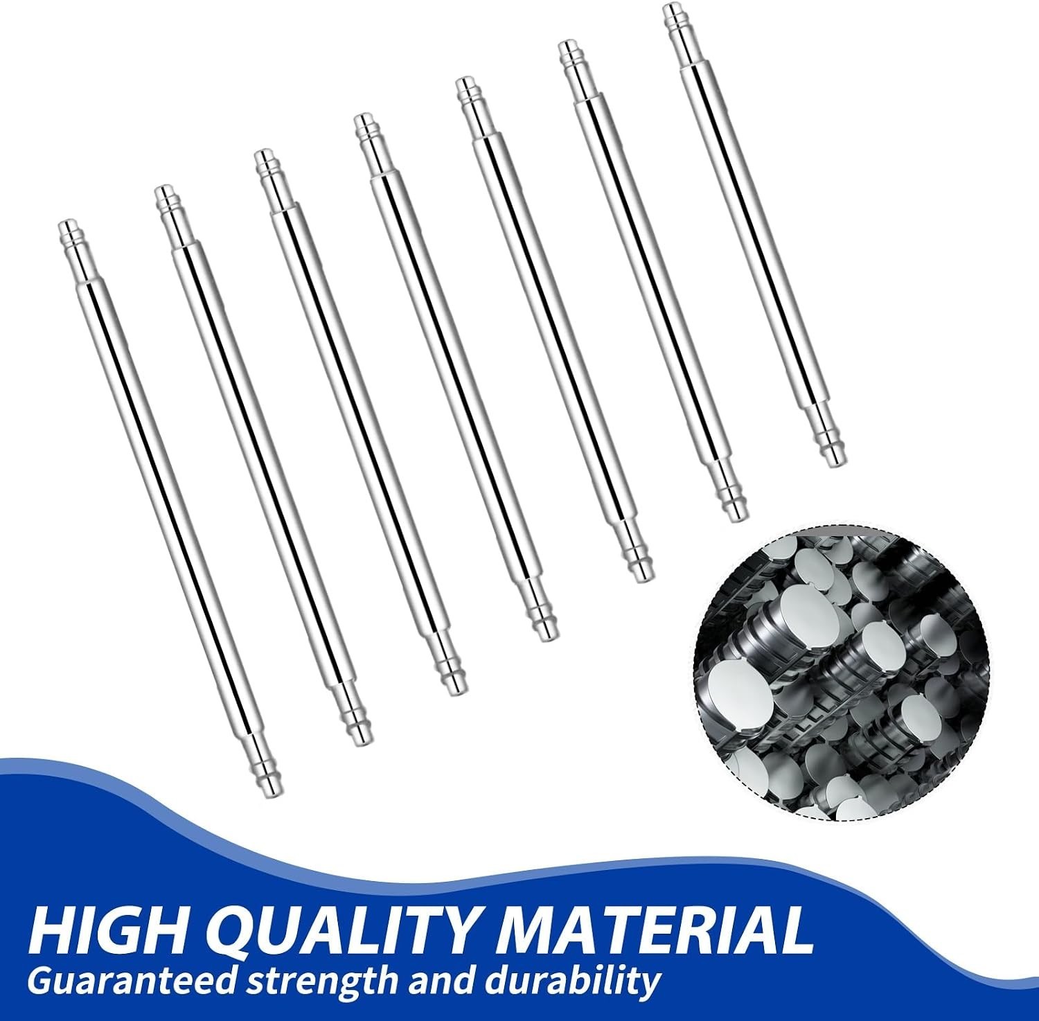 Complete Watch Strap Repair Kit: 16 PCS Stainless Steel Pins & Tools Included