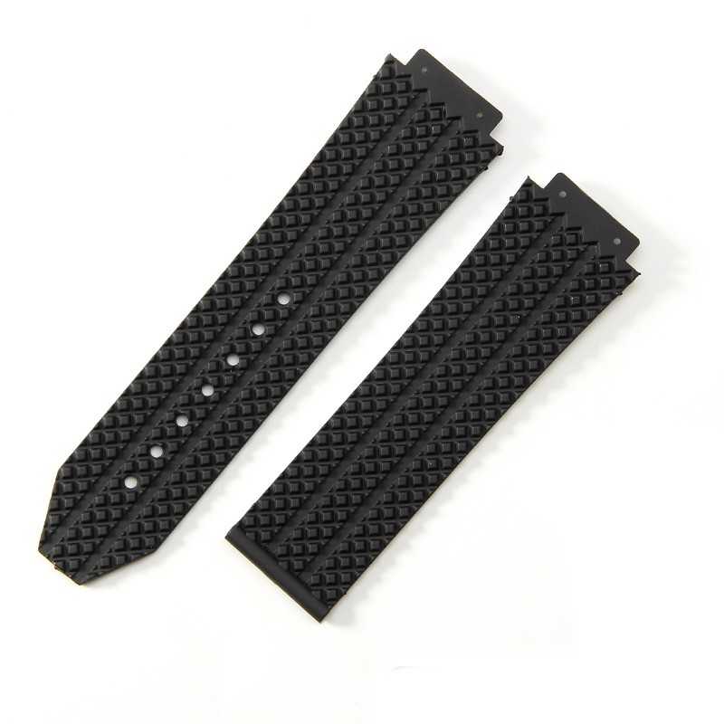 Quality Silicone Rubber Watch Band Strap 24 * 17 26 * 19mm for Hublot Big Bang