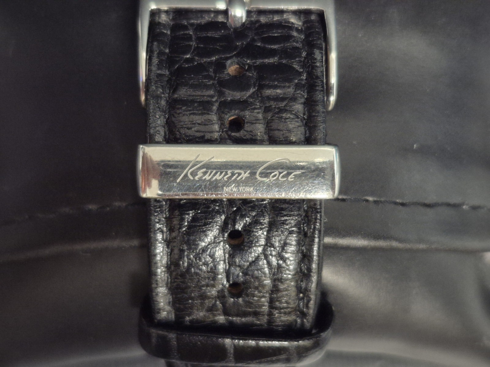 Kenneth Cole KC1982 NY Men’s Power Reserve Indicator Automatic Open Heart Watch