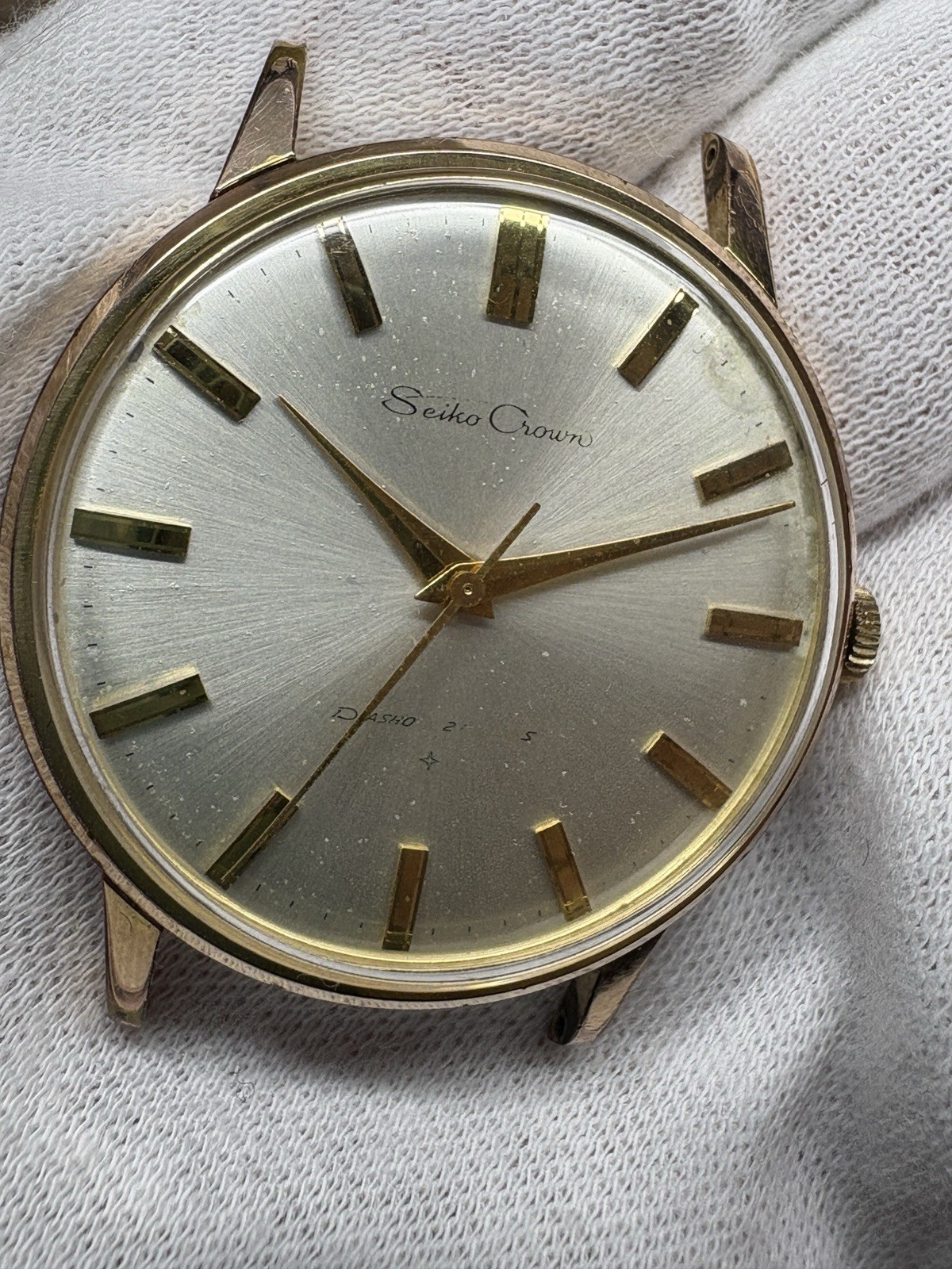 SEIKO Crown J15003 Vintage 1963 Hand-Winding Men’s Watch Overhauled Japan