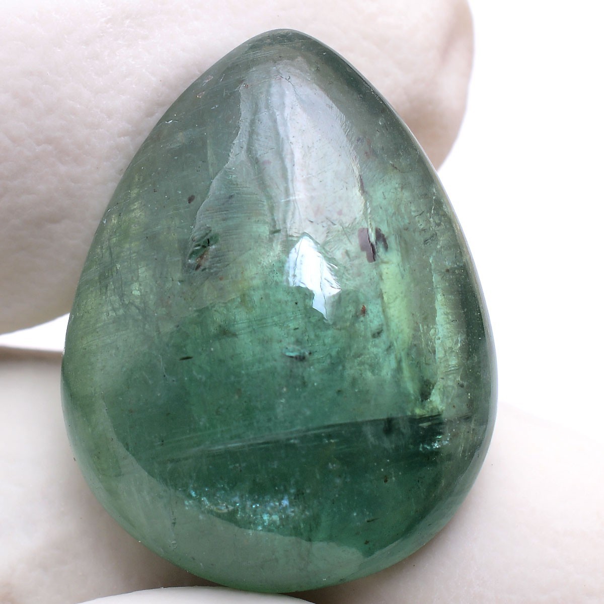 Green Kyanite Glow~24.90 Cts Natural Green Kyanite Top-Grade Pear Loose Gemstone