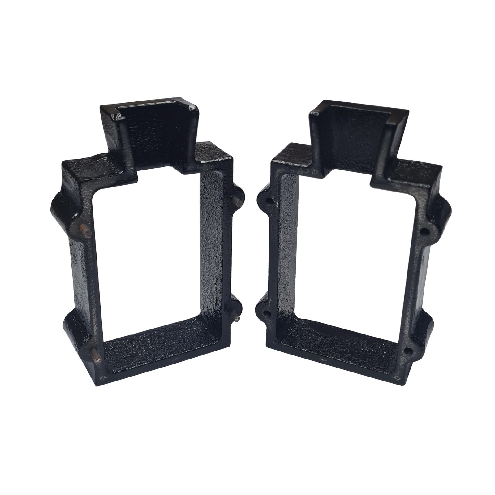 Set of 2 Cast Iron Flask Mold Frames Sand Casting Flask Tools