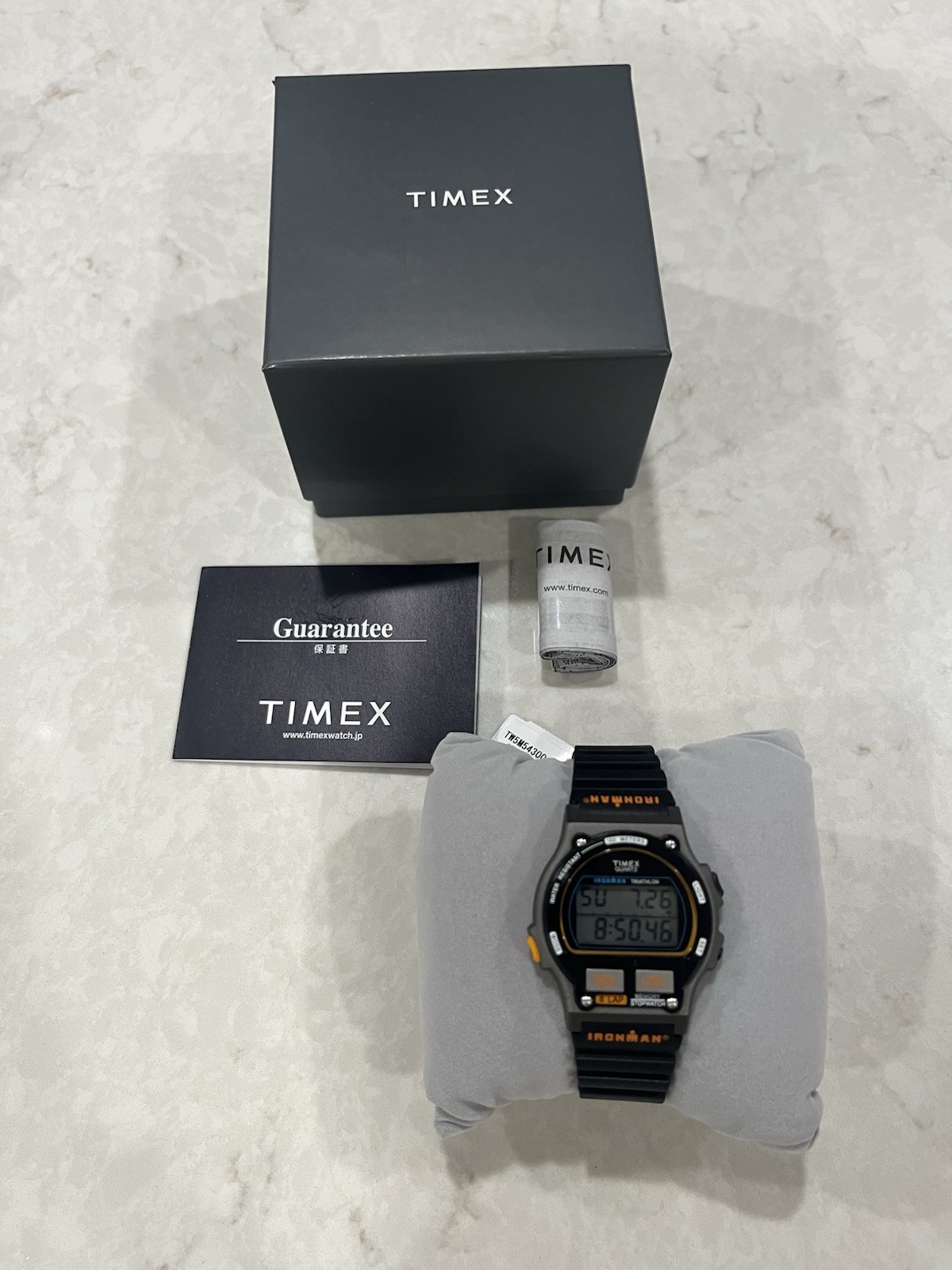 Timex Men’s Ironman 8 Lap TW5M54300 Digital Sport Watch 39mm Japan Reissue