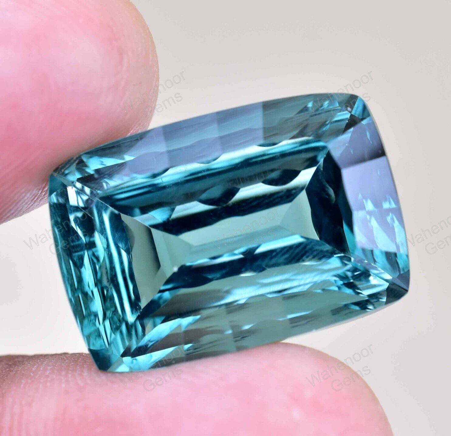 Natural 23.30 Ct Paraiba Tourmaline Greenish Neon Blue Copper Loose Gemstone