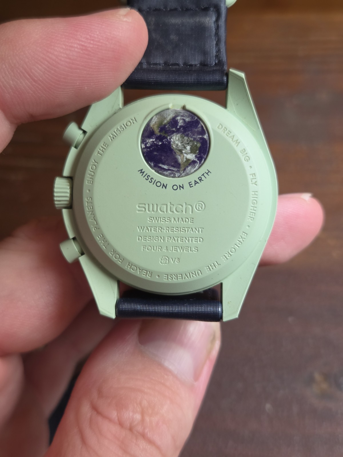 OMEGA x Swatch MoonSwatch Mission On Earth Bioceramic Chronograph Quartz 42mm