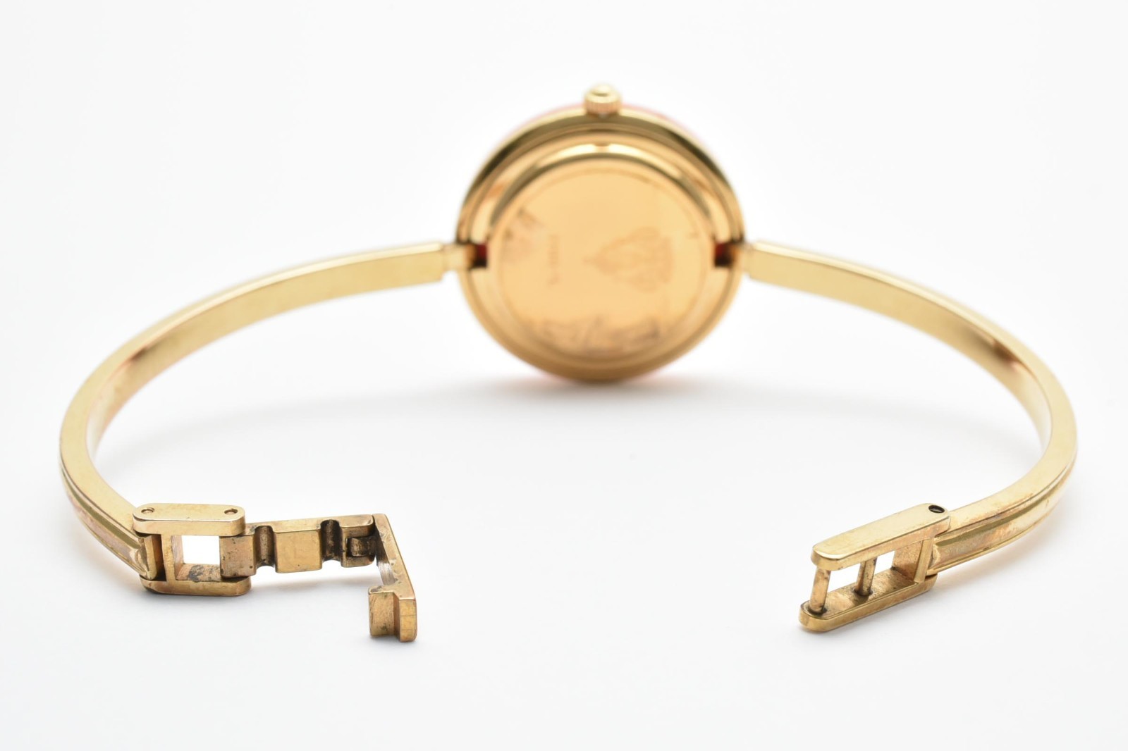 GUCCI Change Bezel 11/12.2 1100L Gold Vintage Quartz Woman’s Watch with Box