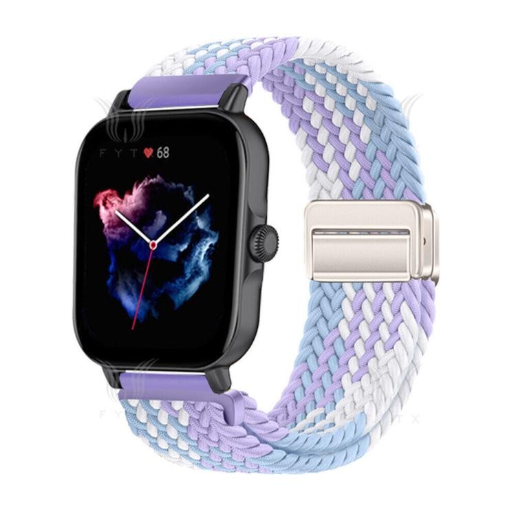 Band Strap For Huami Amazfit GTR 4 3 2 2e Stratos GTS 4 3 2 Bip Magnetic Braided