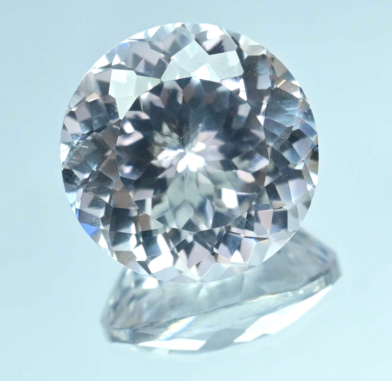 Flawless Natural White Colorless Montana Sapphire 22.15 Ct Certified Gemstone