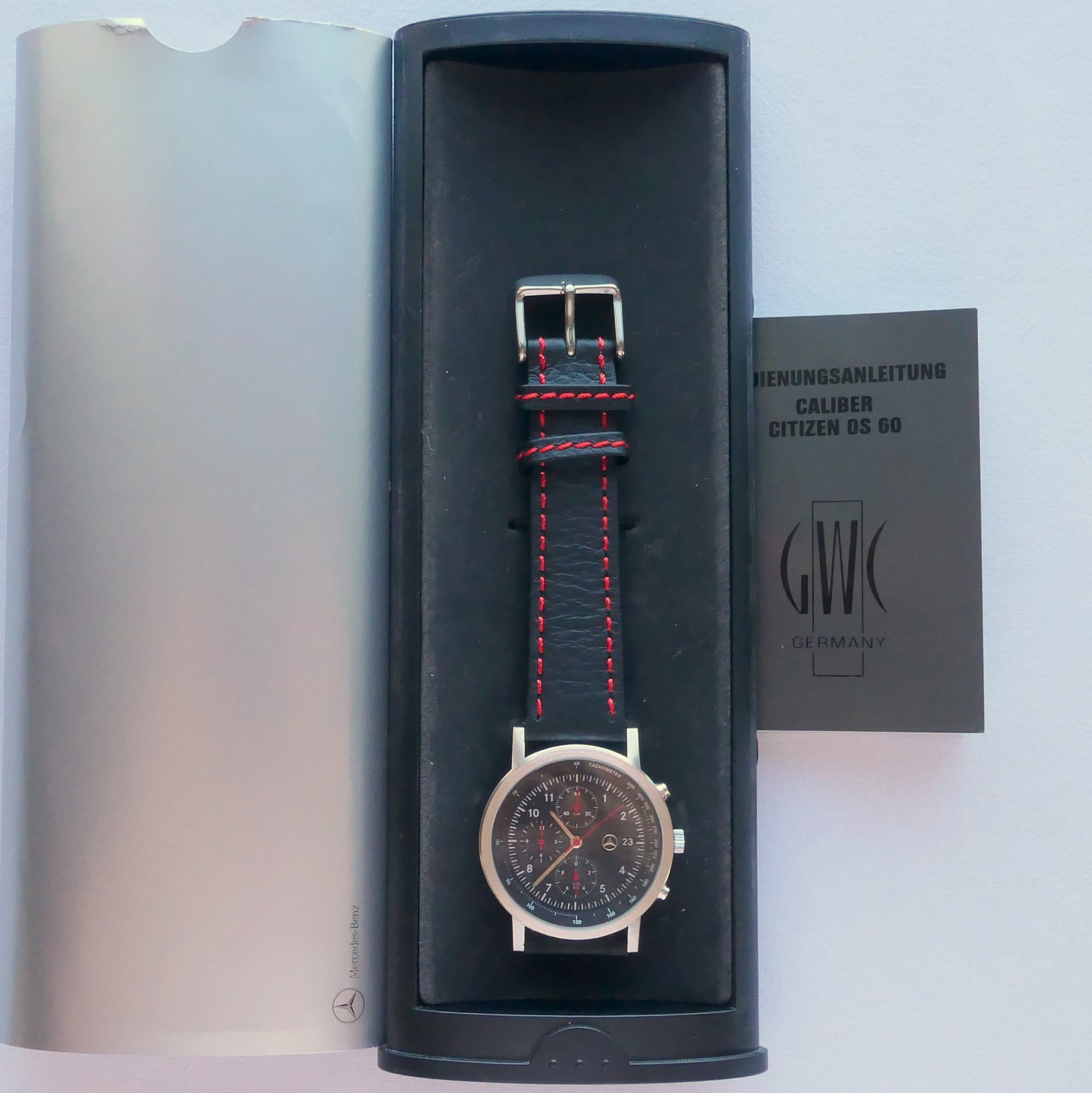 Mercedes Benz Motorsport AMG Racing Classic Sport Accessory Chronograph Watch