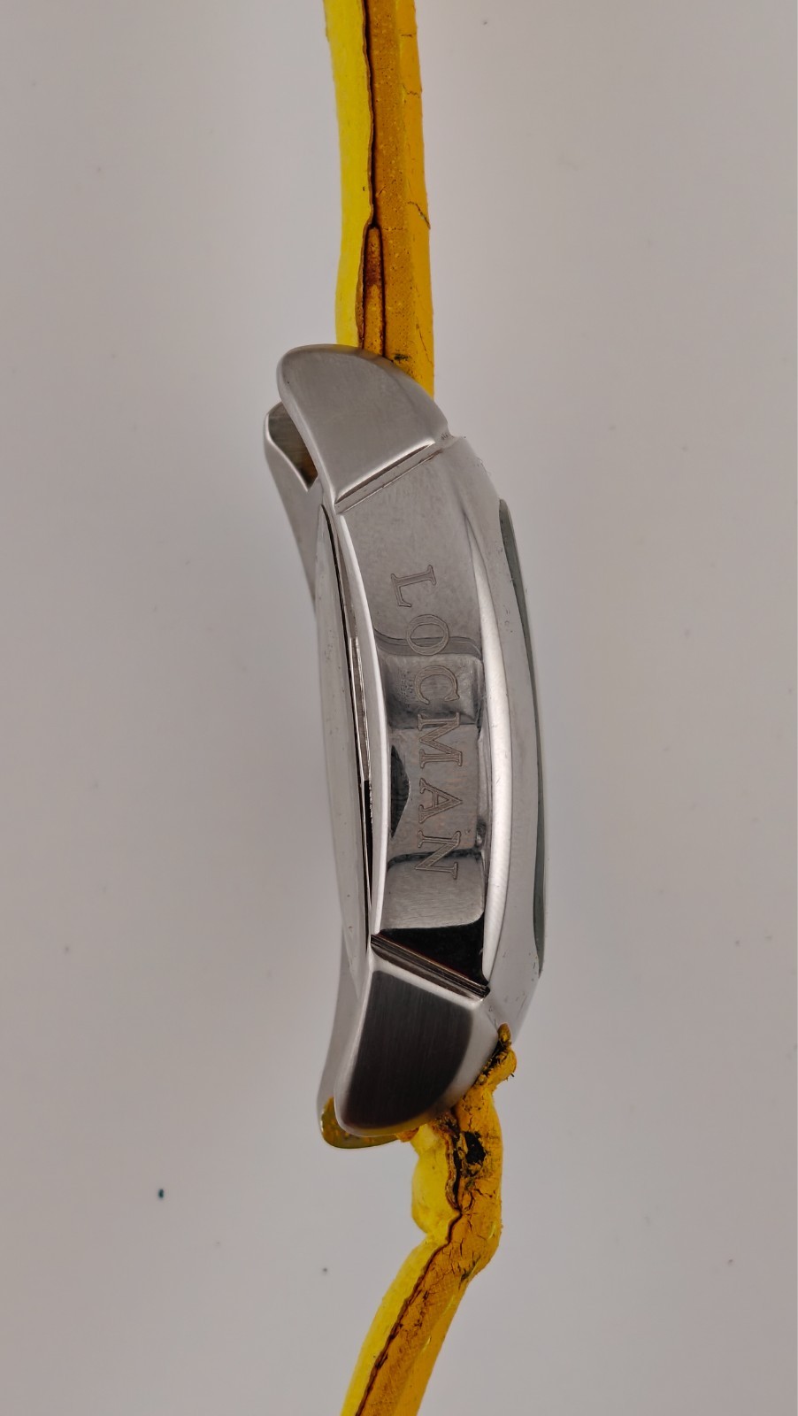 1970 Locman Automatic Swiss Movement – Condition NOS Yellow Label Racing