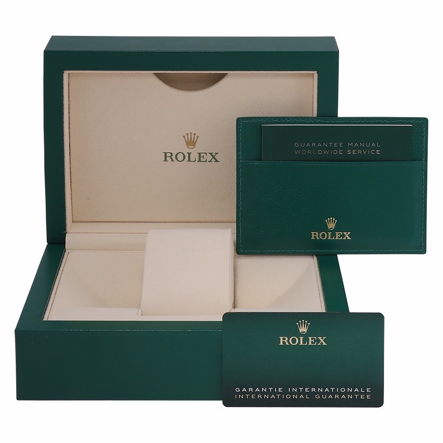 Pre-Owned Silver Dial Rolex Oyster Perpetual 41 Ref 124300 Full Set