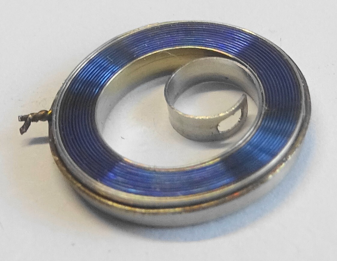 Barrel Spring Watch Diameter 16 Height 2.36 Thickness 0.25 mm