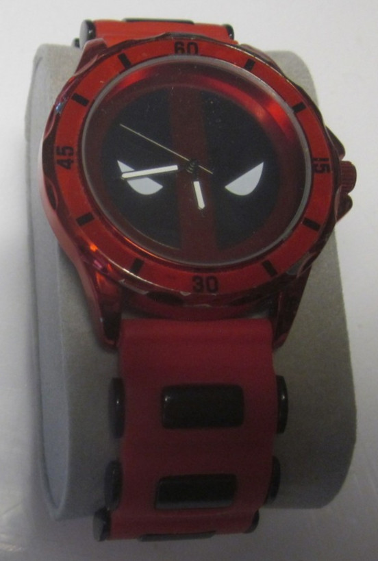 Spiderman Wristwatch Marvel Comics Accutime Watch Corp. Stainless Steel Back