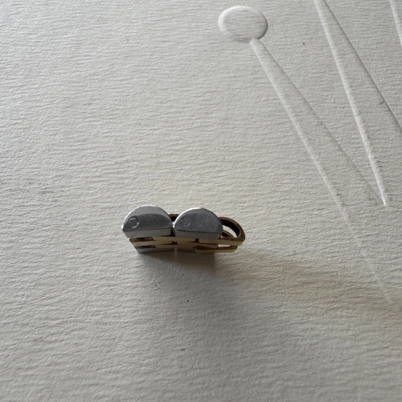 ROLEX 2Link for DATEJUST 16233 16013 YG×SS 15.5mm×5.5mm YZ6387-1