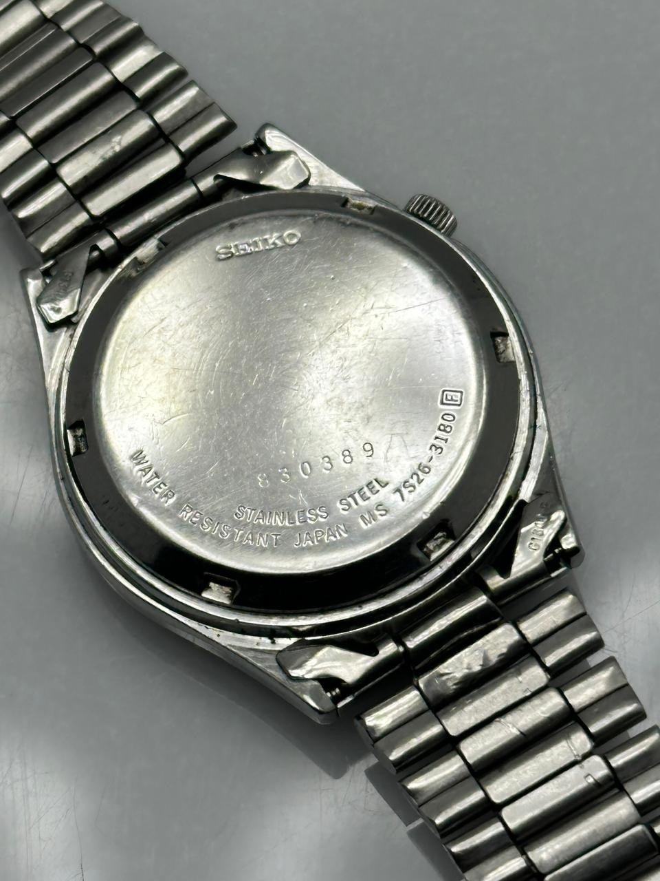 Vintage Seiko 5 Automatic 21Jewels 7S26-3180 Day/Date Japan Made Men’s Watch