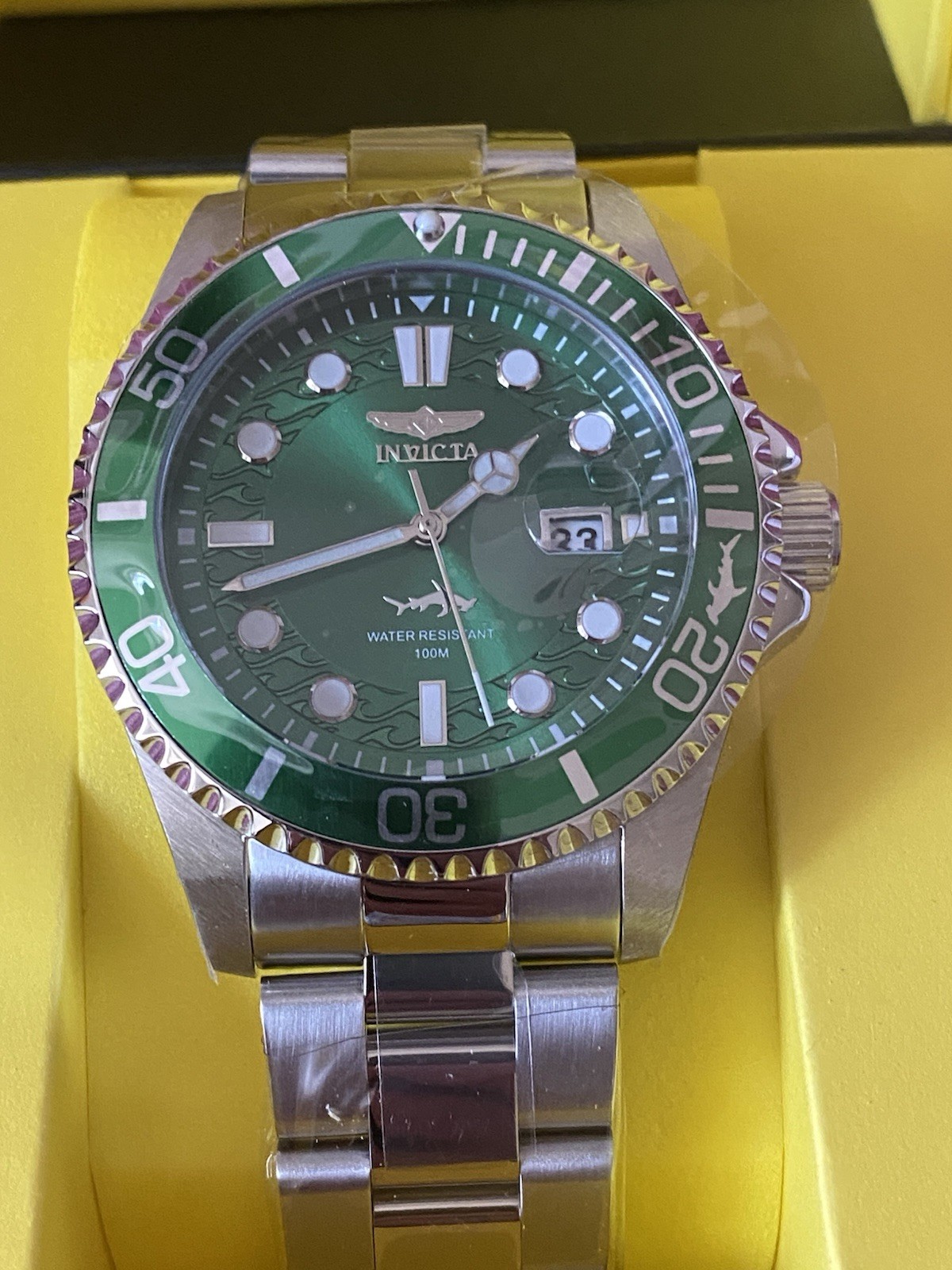 NEW Invicta Pro Diver Currentwave Men’s Watch 43mm Steel (30020) Brand New