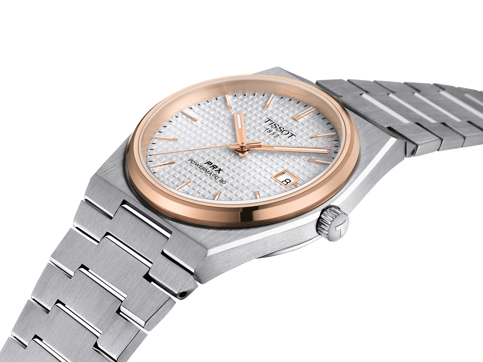 New Tissot PRX Powermatic 80 Silver Dial Men’s Watch T137.407.21.031.00