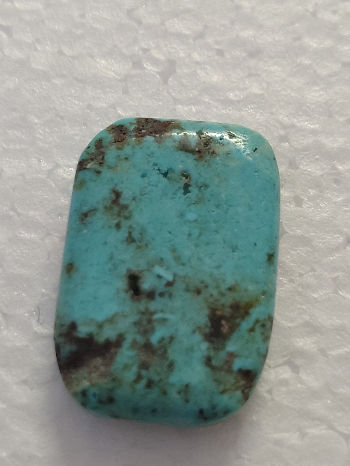 31 Ct. Rectangular Turquoise Cabochon