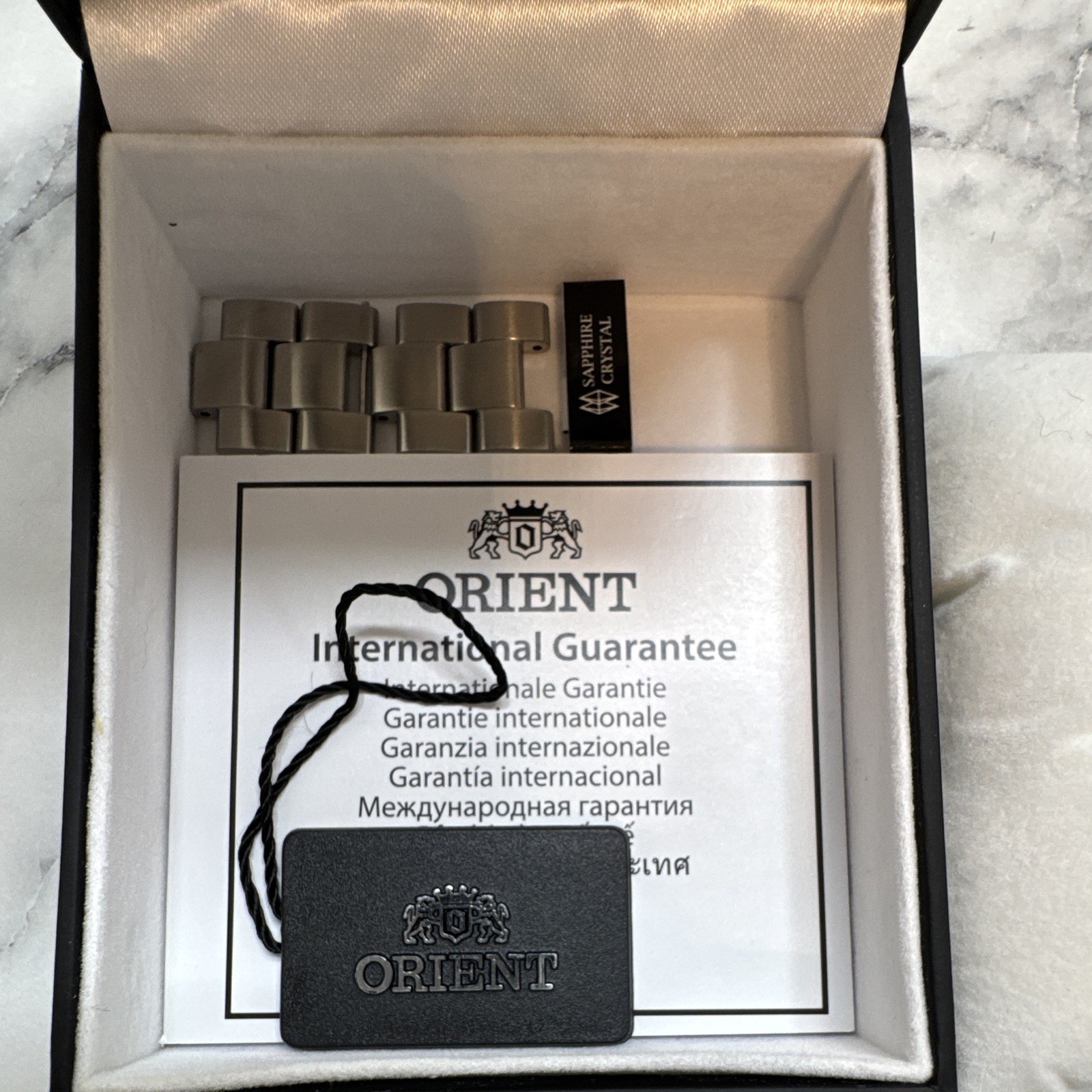Orient Triton Automatic Diver Watch Green Dial 200m Sapphire Stainless Steel